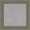 Amanti Art Grey Framed Magnetic Board 21x21 Small Vision Board by AmantiArt