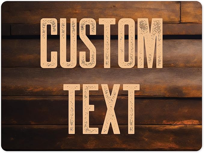 Custom Sign, Custom Street Sign, 11 Font Colors, 13 Font Styles, 4 Hole Options by MySignCenter