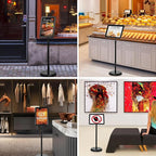 Dyna-Living Sign Stands for Display 8.5 x 11 Inch, 8 Packs Adjustable Sign - Image 7