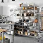 Regal Altair 21" Deep x 60" Wide x 86" Height Wire Shelving Kit | 10-Tier | NSF - Image 7