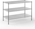 Regal Altair 24" Deep x 48" Wide x 34" Height Wire Shelving Kit | 3-Tier | NSF by Regal+Altair