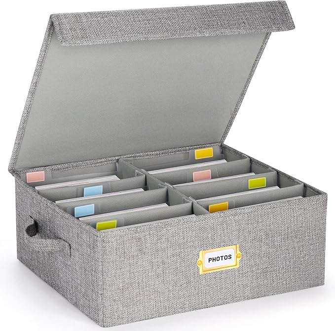 Erogeen Decorative Photo Storage Box by Erogeen