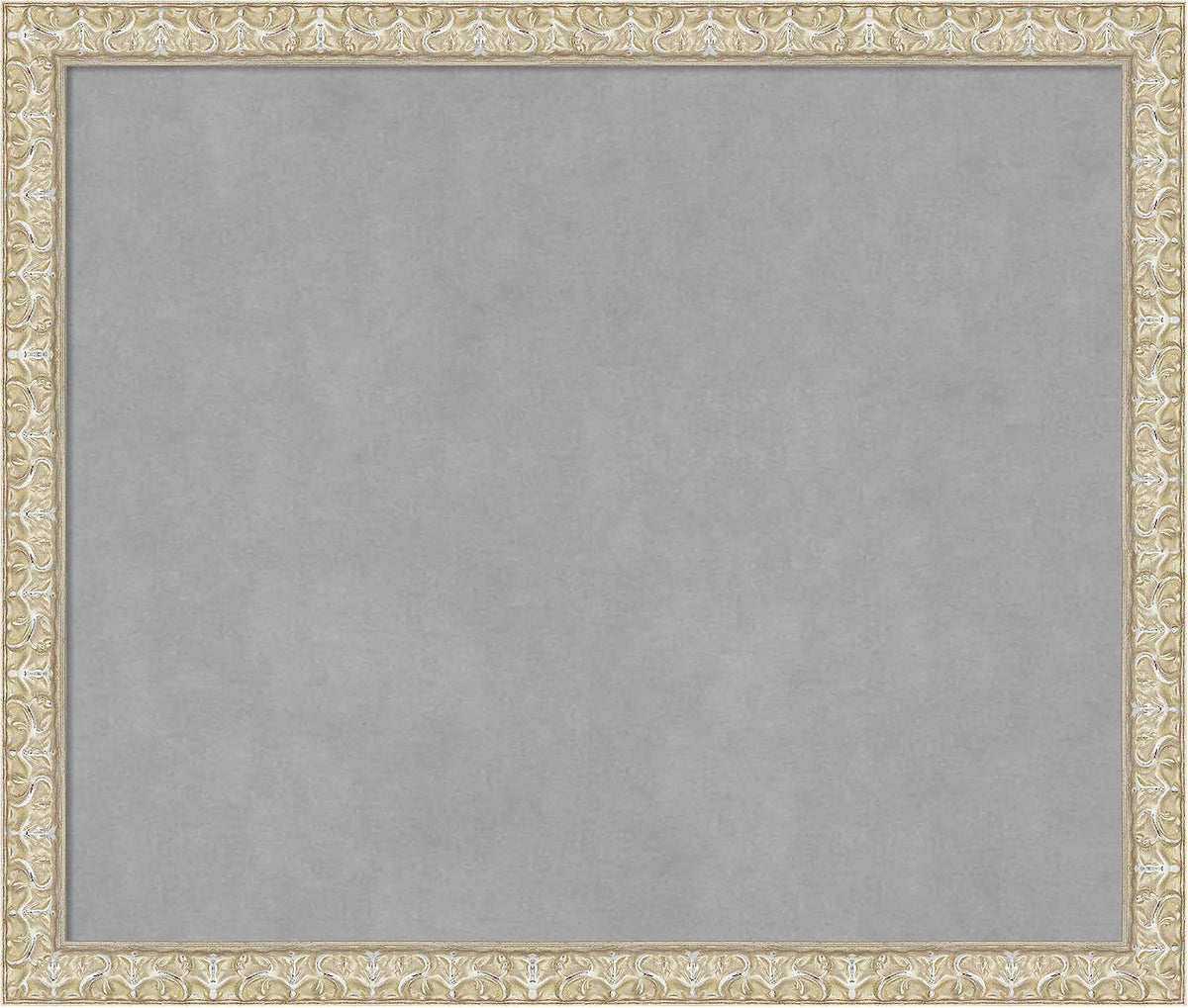 Amanti Art Silver Framed Magnetic Board 22x26 Medium Vision Board