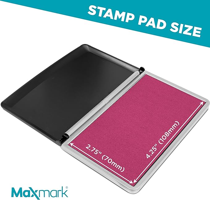 MaxMark Large Pink Stamp Pad - Image 3