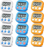12 Pack Digital Kitchen Timer Magnetic Digital Timer by Unknown
