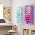 Lavatino Hanging Wall File Folders Organizer - Image 8