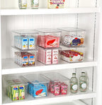 Vtopmart 1 Pack Clear Stackable Storage Bins - Image 3
