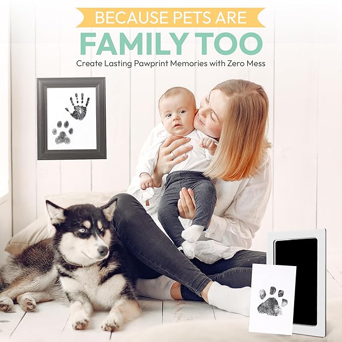 Large Clean Touch Ink Pad for Baby Handprints and Footprints – Inkless Infant - Image 4