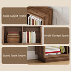 ChooChoo 4 Cube Storage Organizer, Wooden Bookcase - Image 7