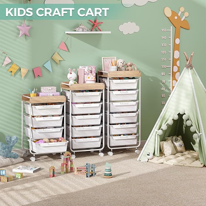 Rolling Storage Utility Cart - Image 6