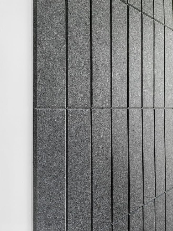 DECORITA Felt Bulletin Board Tiles | Modern Cork Board Alternative | Large Cork - Image 3