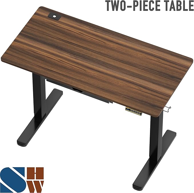 SHW 48-Inch Electric Height Adjustable Standing Desk - Image 9