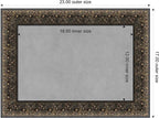 Amanti Art Black Framed Magnetic Board 17x23 Small Vision Board - Image 3