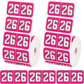 1000pcs 2026 Year Stickers, 3/4x1-1/2 Inch 26 Year Colored Self-Adhesive by Unknown