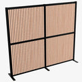 VIVO Modular Wall System, 2 PET Panels, Modern Professional Office Cubicle by VIVO