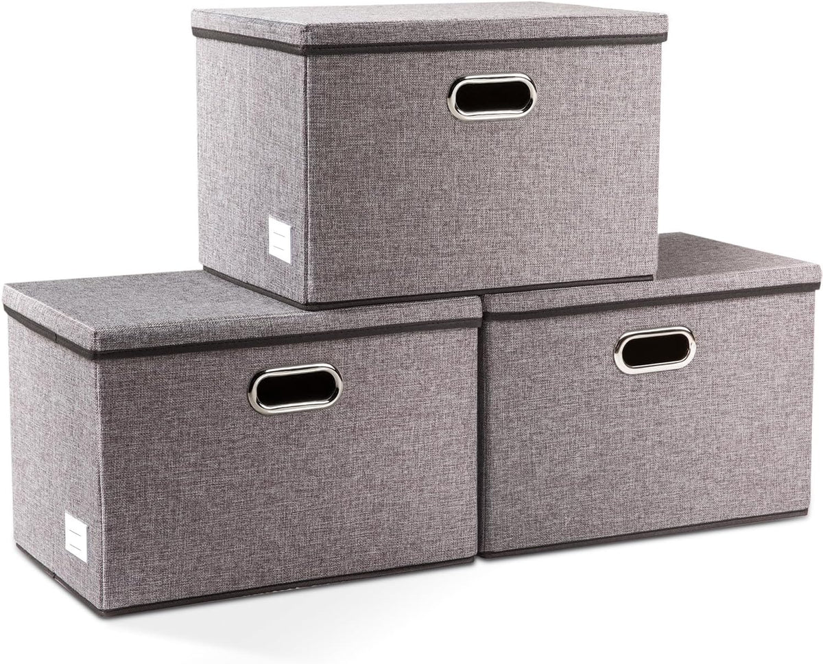 PRANDOM Large Collapsible Storage Bins
