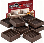 Yelanon Furniture Coasters, Rubber Furniture Feet, Anti Slide Floor Protector by Yelanon