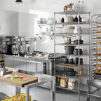 Regal Altair 24" Deep x 30" Wide x 86" Height Wire Shelving Kit | 8-Tier | NSF - Image 4