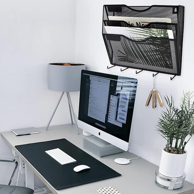 EASEPRES 3 Pocket Mesh Hanging File Organizer - Image 5