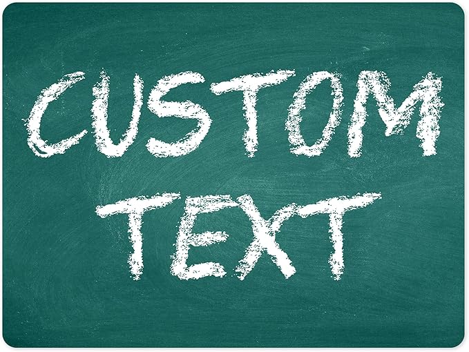Custom Sign, Custom Street Sign, 11 Font Colors, 13 Font Styles, 4 Hole Options by MySignCenter