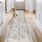 GENIMO Runner Rug 2x10 Machine Washable Non Slip Vintage Hallway Runner Rug - Image 4