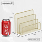 SUPEASY Mail Organizer for Desk, Mesh Metal Mail Holder Countertop - Image 3