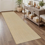 rugalia washable woven indoor outdoor runner rug 2x6, main product view