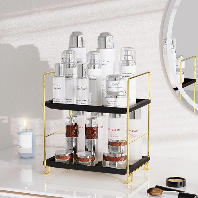 FSyueyun 2-Tier Bathroom Countertop Organizer, Tool-Less Installation Premium - Image 6