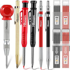 Hiboom 10 Pack Carpenter Pencils Mechanical Set, Construction Pencils by HiboomDecoratingAsseccories