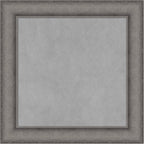 Amanti Art Grey Framed Magnetic Board 20x20 Small Vision Board