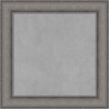 Amanti Art Grey Framed Magnetic Board 20x20 Small Vision Board by AmantiArt
