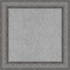 Amanti Art Grey Framed Magnetic Board 20x20 Small Vision Board by AmantiArt