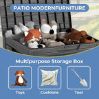 Yardgrace 30 Gallon Waterproof Outdoor Storage Box - Image 4