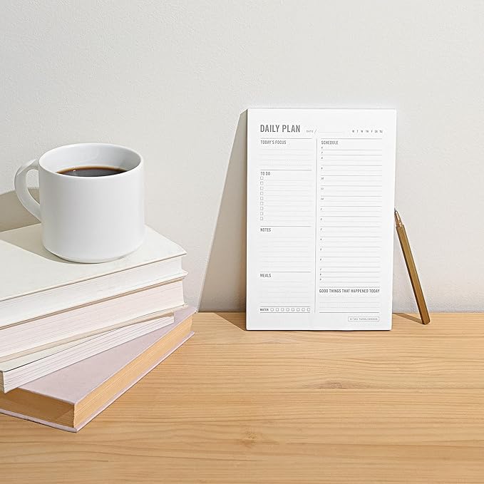 Daily Planner Notepad with Hourly Schedule - Image 6