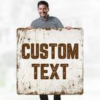 Custom Sign, Custom Street Sign, 11 Font Colors, 13 Font Styles, 4 Hole Options - Image 2
