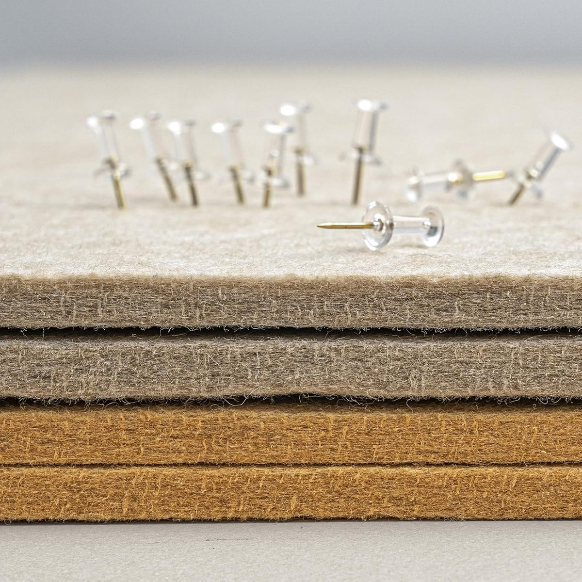Felt Bulletin Board 48x36 inches, Decorative Pin Board for Home & Office
