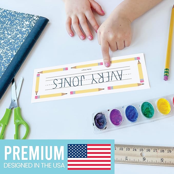 Desk Name Tags for Classroom -25 Student Name Plates for Classroom Kindergarten - Image 5
