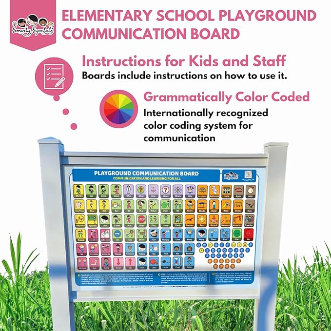 Weather-Proof Aluminum School Playground Communication Board - Image 2