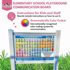 Weather-Proof Aluminum School Playground Communication Board - Image 3