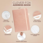 Clever Fox Address Book with alphabetic tabs - Image 2