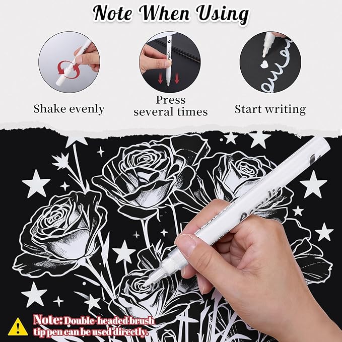 Thboxes White Pens Set - Image 3