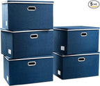 PRANDOM Extra Large Collapsible Storage Bins by Prandom