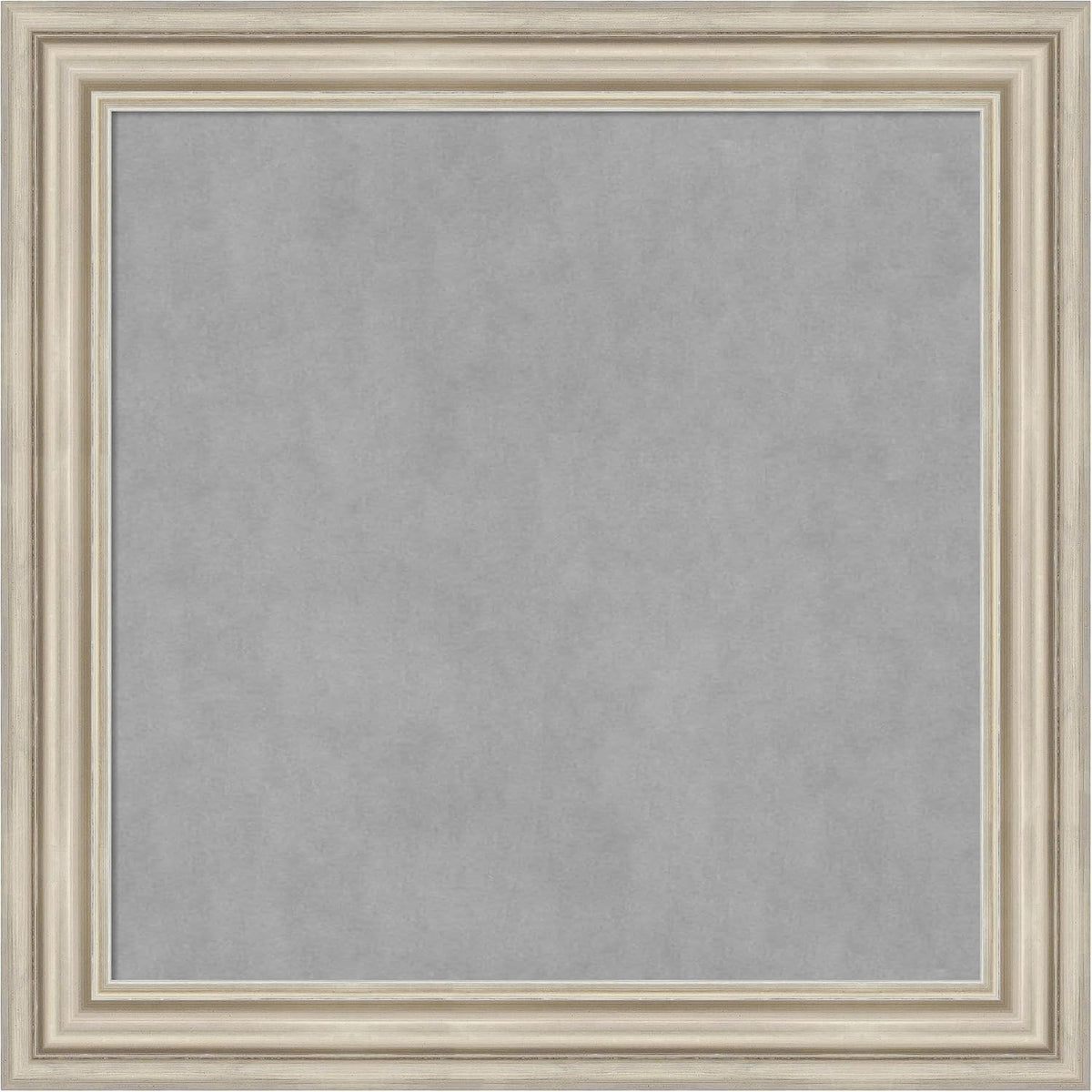 Amanti Art Silver Framed Magnetic Board 30x30 Medium Vision Board