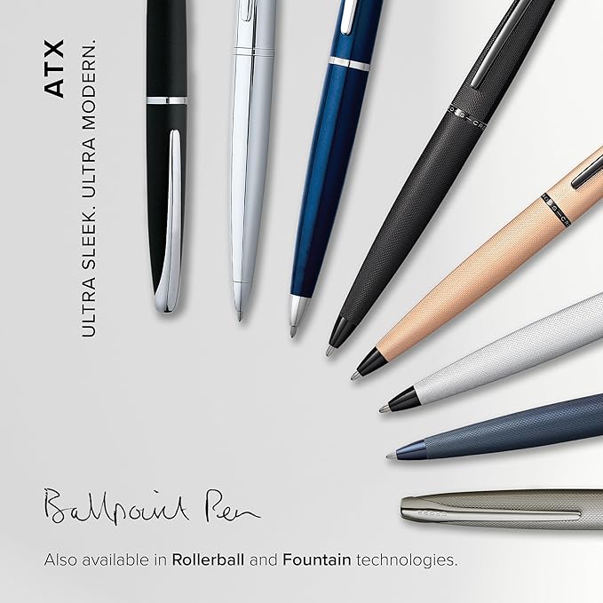 Cross ATX Refillable Ballpoint Pen Presented in a Luxury Gift Box - Image 6