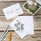 50 Sheets Blank Cardstock Paper 250 GSM Thick Heavy Cards Stock - Image 4