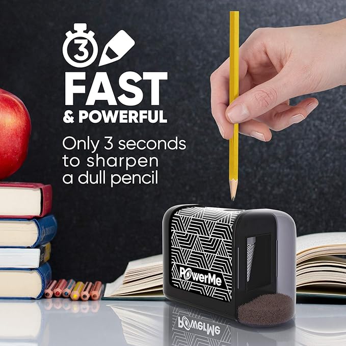Battery-Operated Electric Pencil Sharpener - Image 4
