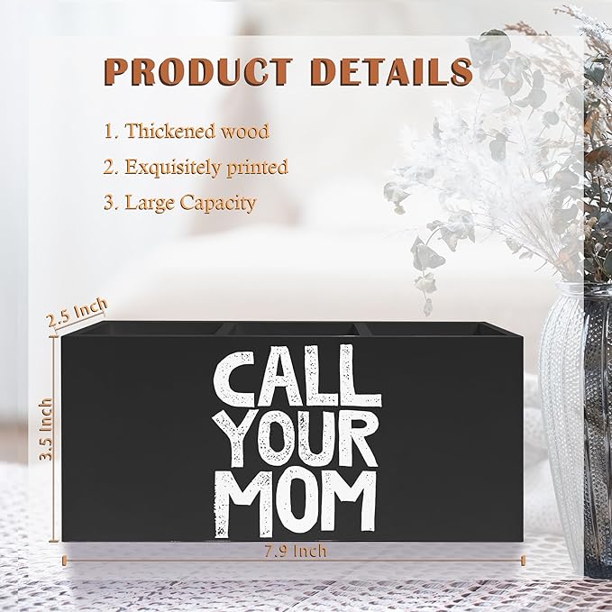 Exqcom Funny Call Your Mom Pen Pencil Holder - Image 6