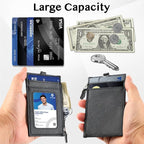 DELSWIN Badge Holder with Retractable Lanyard, PU Leather ID Badge Card Holder - Image 6