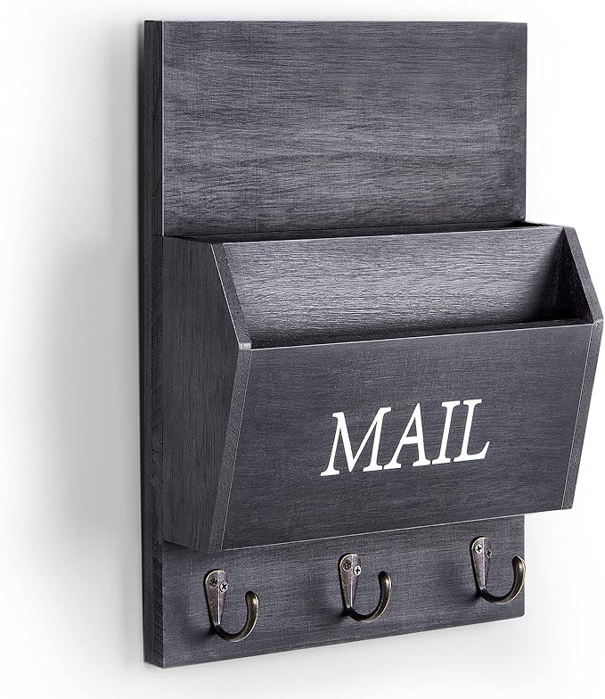 DLQuarts Mail Organizer with Key Holder - Image 7