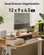 FEZIBO 60 x 24 Inch Height Adjustable Electric Standing Desk - Image 7